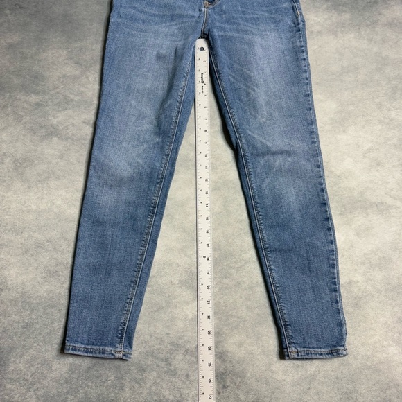 Old Navy Jeans Womens Size 4 Blue Rockstar Super Skinny Mid Rise Inseam 25 - Picture 5 of 13